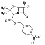 CAS#: 98510-71-5， 4-Nitrobenzyl 6,6-dibromo-3,3-dimethyl-7-oxo-4-thia-1-azabicyclo[3.2.0]heptane-2-carboxylate
