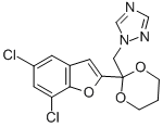 CAS#: 98519-00-7， 1-((2-(5,7-Dichloro-2-Benzofuranyl)-1,3-Dioxan-2-Yl)Methyl)-1H-1,2,4-Triazole