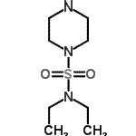 CAS#: 98545-23-4， N,N-Diethyl-1-piperazinesulfonamide