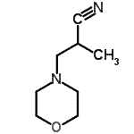 CAS 登录号：98610-95-8， 2-甲基-3-(4-吗啉基)丙腈