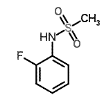 CAS#: 98611-90-6， N-(2-Fluorophenyl)methanesulfonamide