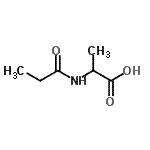 CAS#: 98632-97-4， N-Propionylalanine