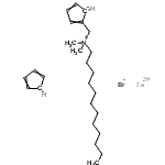 CAS#: 98778-40-6， Iron(2+) bromide 2,4-cyclopentadienide 2-{[dodecyl(dimethyl)ammonio]methyl}-2,4-cyclopentadienide (1:1:1:1)