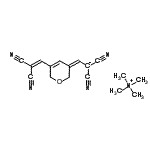 CAS#: 98826-83-6， N,N,N-Trimethyl-Methanaminium Salt With [[5-(2,2-Dicyanoethenyl)-2H-Pyran-3(6H)-Ylidene]Methyl]Propanedinitrile (1:1)