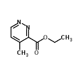 结构式 CAS# 98832-79-2, 乙基4-甲基-3-哒嗪羧酸酯