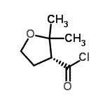 CAS#: 98891-56-6， (3R)-2,2-Dimethyltetrahydro-3-furancarbonyl chloride