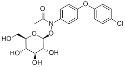 CAS#: 98911-23-0， N-Acetyl-4-(4-Chlorophenoxy)Anilino beta-D-Glycopyranoside