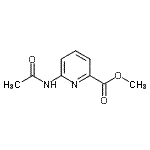 CAS#: 98953-28-7， Methyl 6-acetamido-2-pyridinecarboxylate