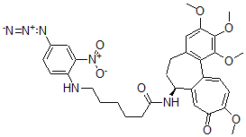 CAS#: 98987-40-7， 6'-(4'-Azido-2'-Nitrophenylamino)Hexanoyldeacetylcolchicine