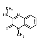 CAS#: 99055-90-0， 1-Methyl-3-(methylamino)-2(1H)-quinoxalinone
