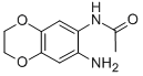 structure of CAS# 99068-59-4, N-(7-Amino-2,3-Dihydro-1,4-Benzodioxin-6-Yl)-Acetamide;N-(6-Amino-2,3-Dihydro-1,4-Benzodioxin-7-Yl)Ethanamide;St5016283;Zinc04245433