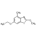 CAS#: 99161-63-4， 6-Ethoxy-2-methoxy-4-methyl-1,3-benzothiazole