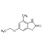 CAS#: 99161-68-9， 6-Ethoxy-4-methyl-1,3-benzothiazole-2(3H)-thione