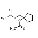 CAS#: 99182-00-0， (1-Acetoxycyclopentyl)methyl acetate