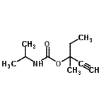 CAS#: 99188-99-5， 3-Methyl-1-pentyn-3-yl isopropylcarbamate