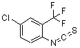 structure of CAS# 99195-86-5, 4-Chloro-1-isothiocyanato-2-(trifluoromethyl)benzene;4-Chloro-<wbr>1-isothio<wbr>cyanato-2<wbr>-(trifluo<wbr>romethyl)<wbr>benzene, <wbr>5-Chloro-<wbr>2-isothio<wbr>cyanatobe<wbr>nzotriflu<wbr>oride;4-chloro-2-(trifluoromethyl)benzenisothiocyanate;4-Chloro-2-(trifluoromethyl)phenyl isothiocyanate