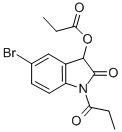 CAS#: 99313-70-9， 5-Bromo-N,O-Dipropionyldioxindole