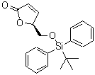 CAS#: 99315-76-1， (5S)-5-({[(2-Methyl-2-propanyl)(diphenyl)silyl]oxy}methyl)-2(5H)-furanone