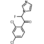 CAS#: 99427-96-0， 1-(2,4-Dichlorophenyl)-2-fluoro-2-(1H-imidazol-1-yl)ethanone