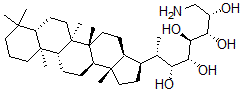 CAS#: 99541-79-4， 35-Aminobacteriohopane-30,31,32,33,34-Pentol