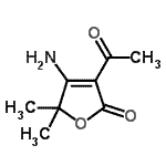 CAS#: 99564-02-0， 3-Acetyl-4-amino-5,5-dimethyl-2(5H)-furanone