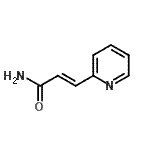 CAS 登录号：99584-02-8， (2E)-3-(2-吡啶基)丙烯酰胺