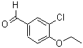 结构式 CAS# 99585-10-1, 3-氯-4-乙氧基苯甲醛