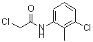 结构式 CAS# 99585-94-1, 2-氯-N-(3-氯-2-甲基苯基)乙酰胺