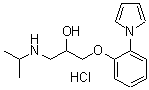 CAS#: 99740-06-4， 1-[(1-Methylethyl)Amino]-3-[2-(1H-Pyrrol-1-Yl)Phenoxy]-2-Propanol Hydrochloride (1:1)