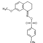 CAS#: 99833-87-1， (1E)-7-Methoxy-N-{[(4-methylphenyl)sulfonyl]oxy}-3,4-dihydro-1(2H)-naphthalenimine