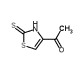 CAS#: 99848-09-6， 1-(2-Thioxo-2,3-dihydro-1,3-thiazol-4-yl)ethanone