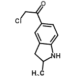 CAS#: 99859-71-9， 2-chloro-1-(2-methylindolin-5-yl)ethanone