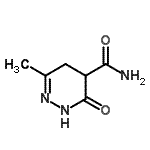 CAS#: 99979-61-0， 6-Methyl-3-oxo-2,3,4,5-tetrahydro-4-pyridazinecarboxamide