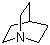 structure of CAS# 100-76-5, Quinuclidine