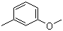 structure of CAS# 100-84-5, 3-Methylanisole;1-Methoxy-3-methylbenzene; m-Methylanisole
