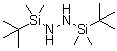 1,2-Bis(tert-butyldimethylsilyl)hydrazine molecular structure (CAS 10000-20-1)