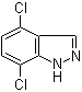 4,7-Dichloro-1H-indazole molecular structure (CAS 1000341-86-5)