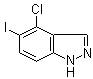 4-Chloro-5-iodo-1H-indazole molecular structure (CAS 1000342-37-9)