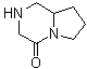 六氢吡咯并[1,2-a]吡嗪-4-酮分子结构 (CAS 1000577-63-8)