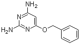 2,6-Diamino-4-(benzyloxy)pyrimidine molecular structure (CAS 100061-59-4)