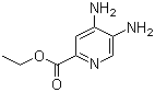 4,5-Diamino-2-pyridinecarboxylic acid ethyl ester molecular structure (CAS 1000783-11-8)