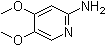 structure of CAS# 1000843-61-7, 4,5-Dimethoxypyridin-2-amine;4,5-Bis(methyloxy)-2-pyridinamine