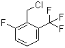 structure of CAS# 1001096-10-1, 2-(Chloromethyl)-3-fluorobenzotrifluoride;2-(Chloromethyl)-1-fluoro-3-(trifluoromethyl)benzene