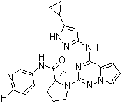 BMS 754807 molecular structure (CAS 1001350-96-4)