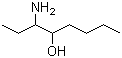 3-氨基-4-辛醇分子结构 (CAS 1001354-72-8)
