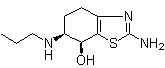 (6S,7S)-2-Amino-4,5,6,7-tetrahydro-6-(propylamino)-7-benzothiazolol molecular structure (CAS 1001648-71-0)