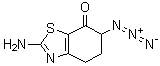 2-Amino-6-azido-7-oxo-4,5,6,7-tetrahydrobenzothiazole molecular structure (CAS 1001648-74-3)