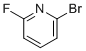 2-Bromo-6-fluoropyridine molecular structure (CAS 10019-16-6)