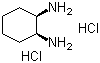 结构式 CAS# 10027-80-2, 顺式-1,2-环己二胺二盐酸盐