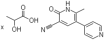 乳酸米力农分子结构 (CAS 100286-97-3)